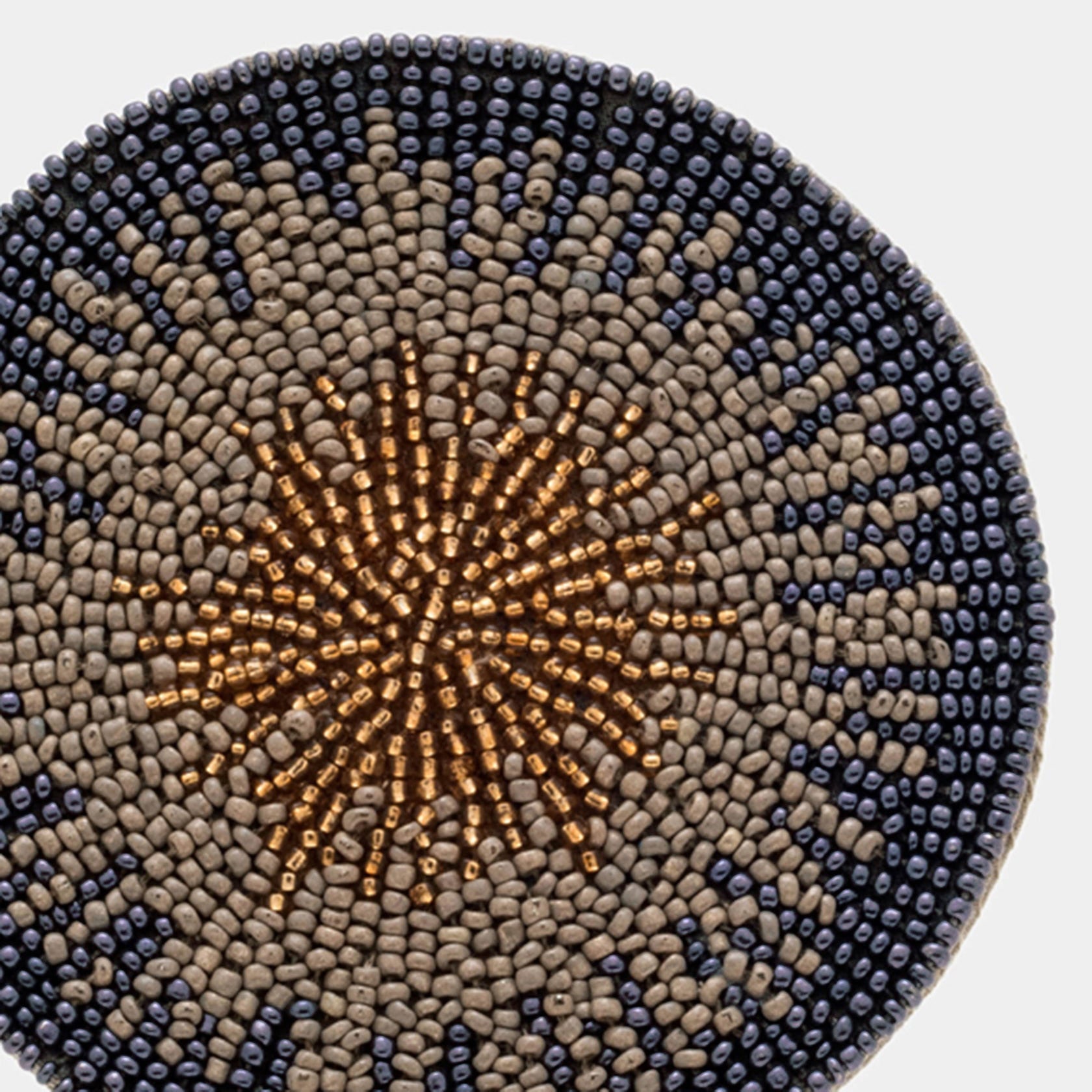 Ombre coasters, indigo