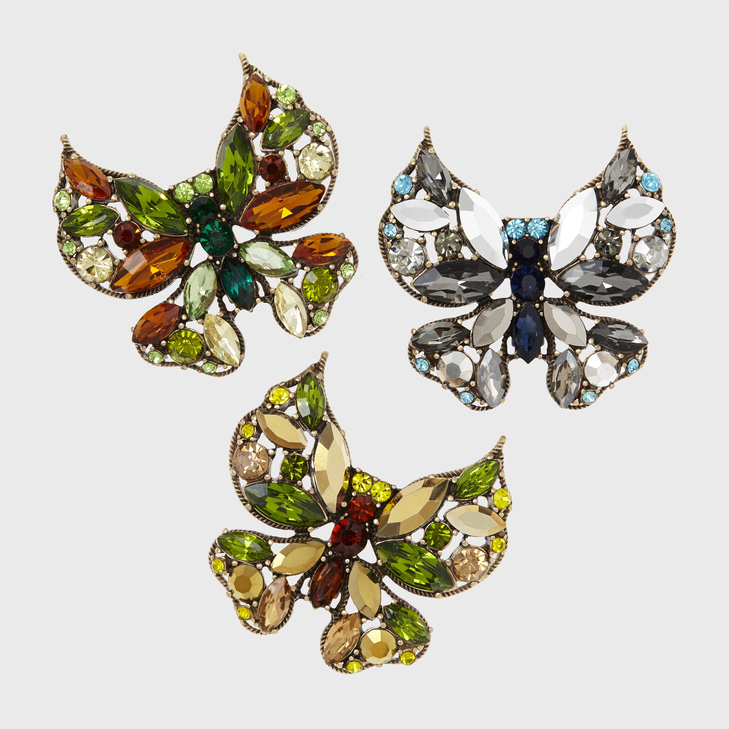 Butterfly clip set