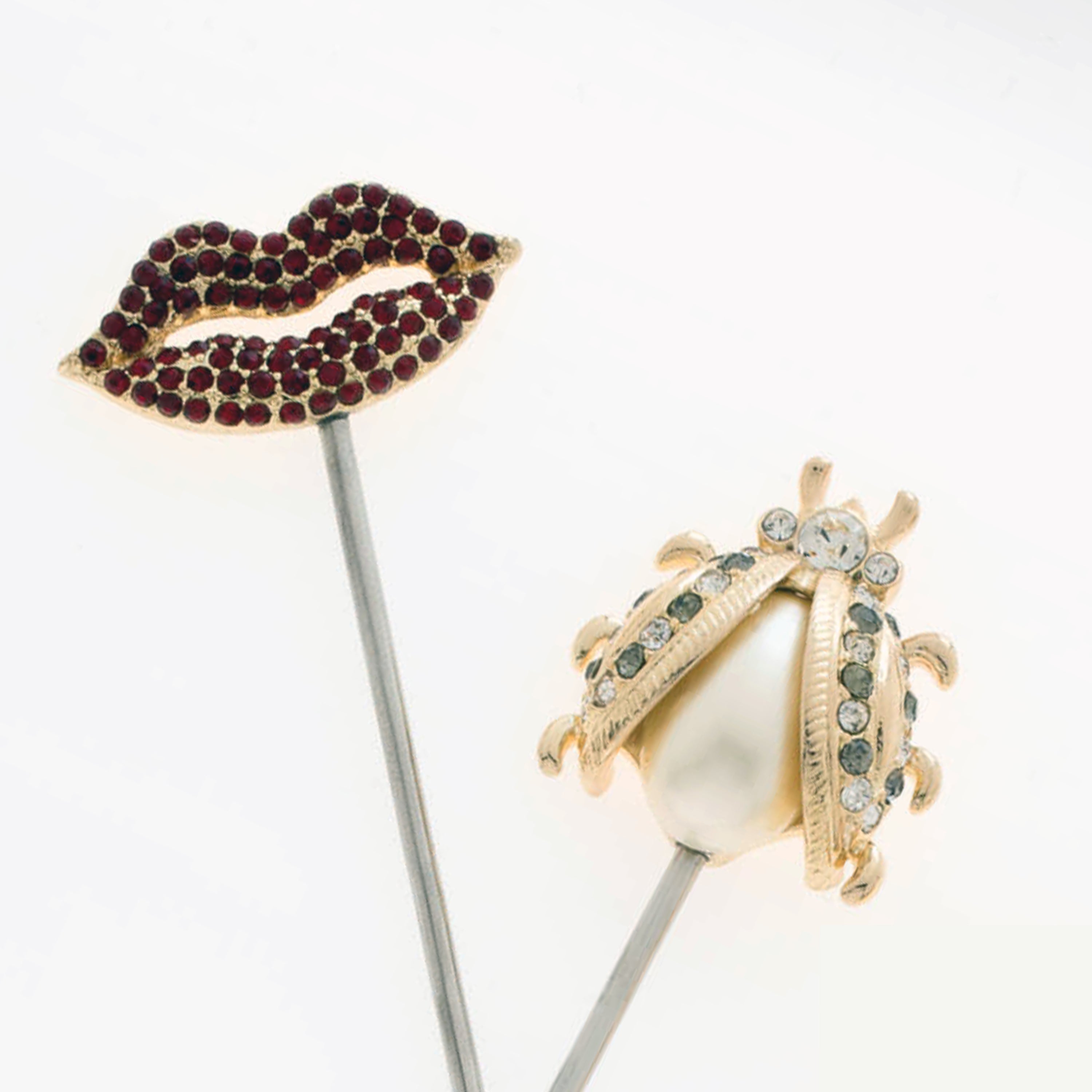 Lucky charm cocktail picks