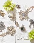 Sparkle snowflake hanging ornament boxed set