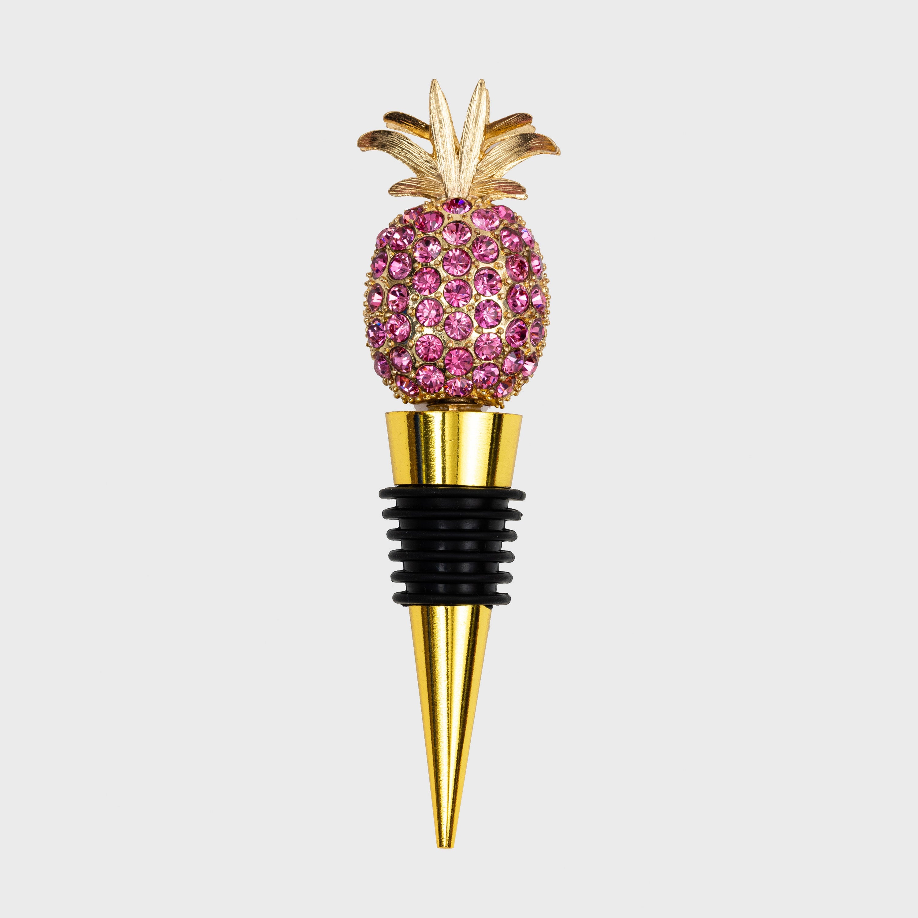 Pineapple wine stopper, rose