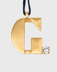 Monogram Hanging Ornament G
