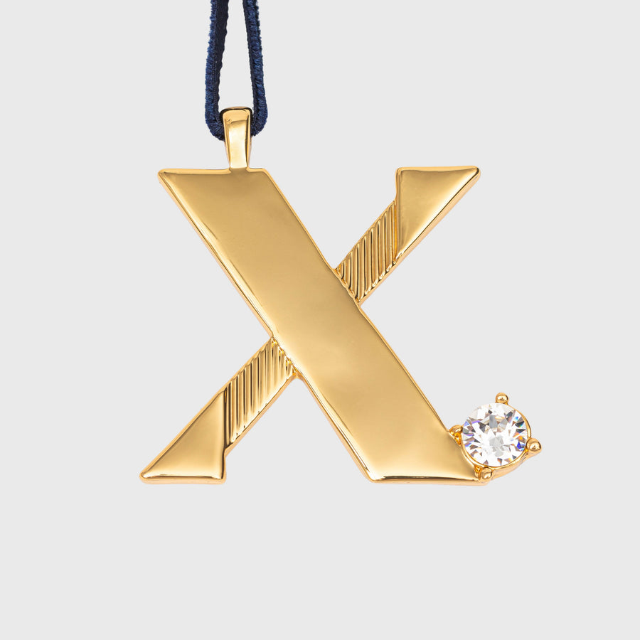 Monogram Hanging Ornament X
