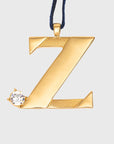 Monogram Hanging Ornament Z