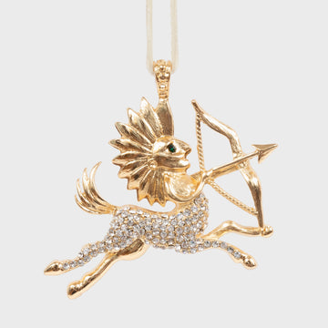 Sagittarius hanging ornament