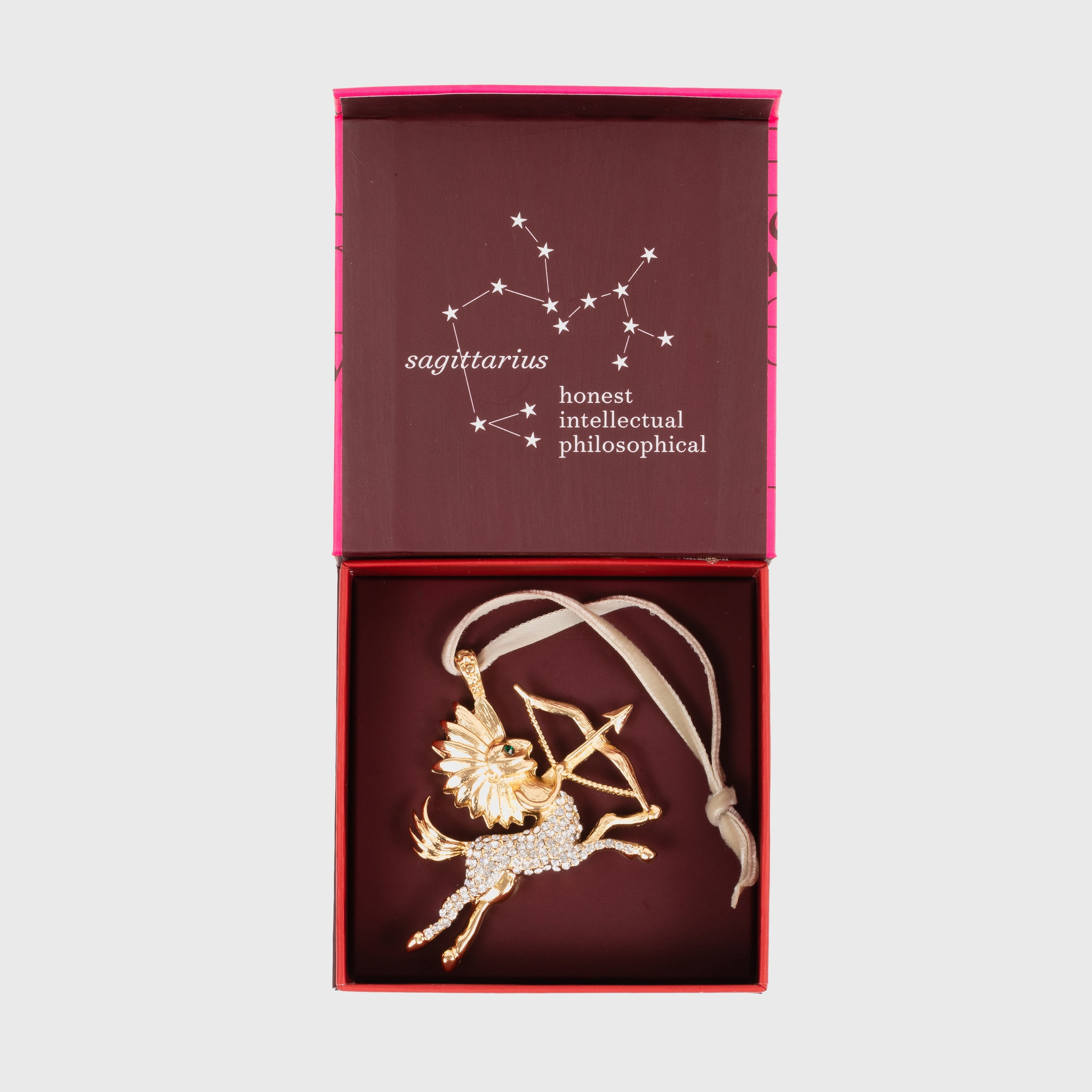 Sagittarius hanging ornament