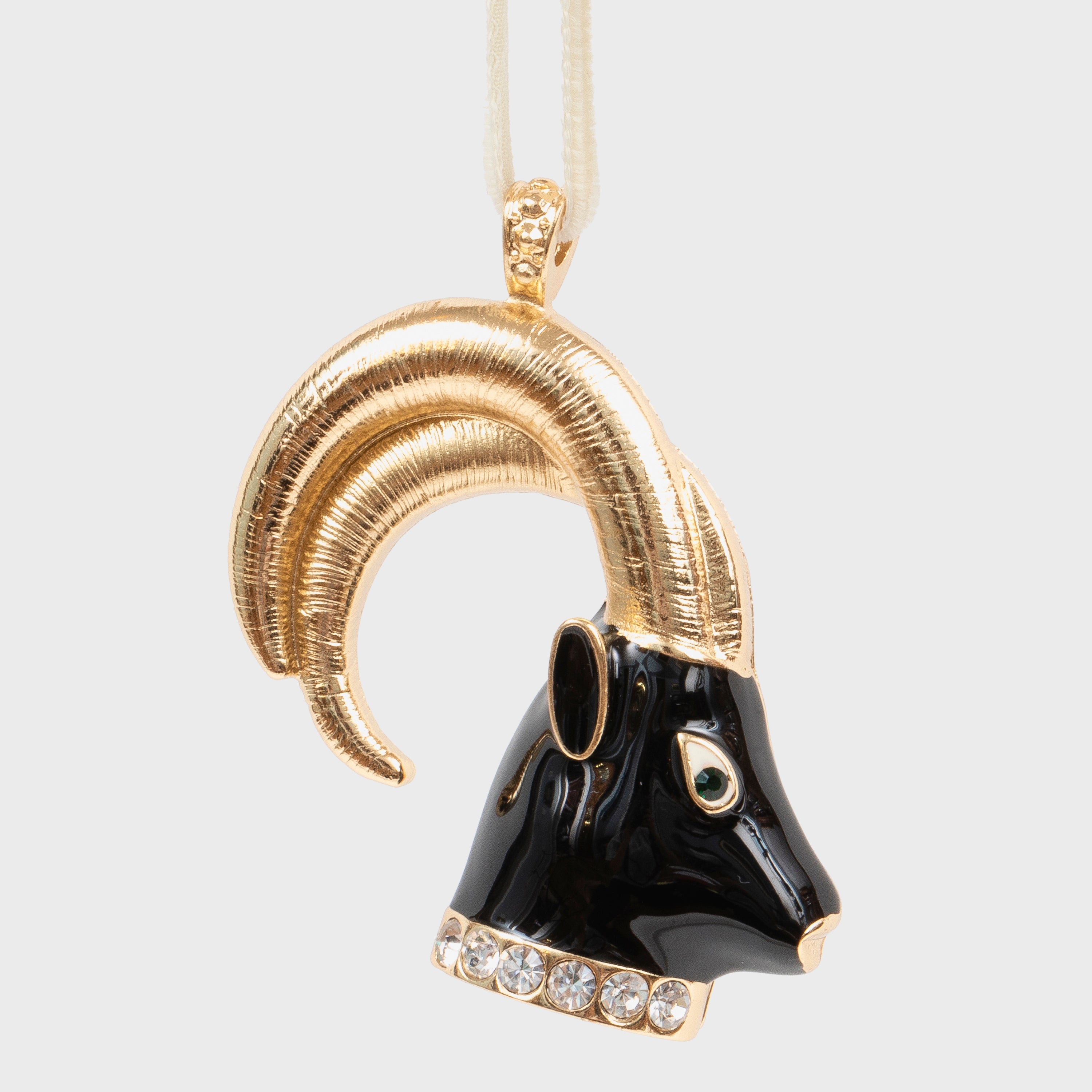 Capricorn hanging ornament