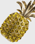 Pineapple hanging ornament, yellow
