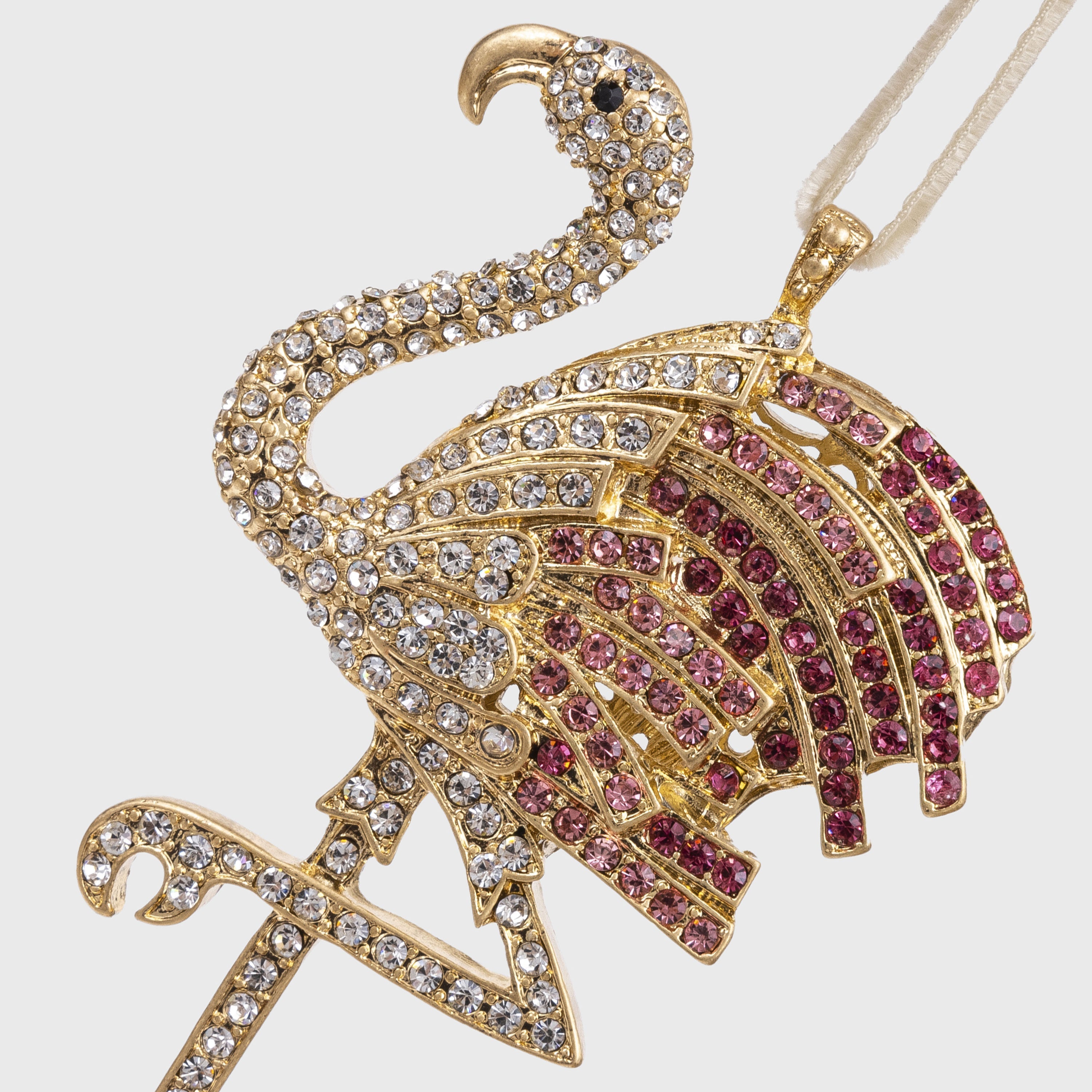 Flamingo hanging ornament