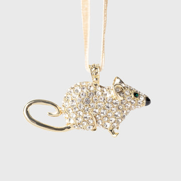 Fieldmouse hanging ornament