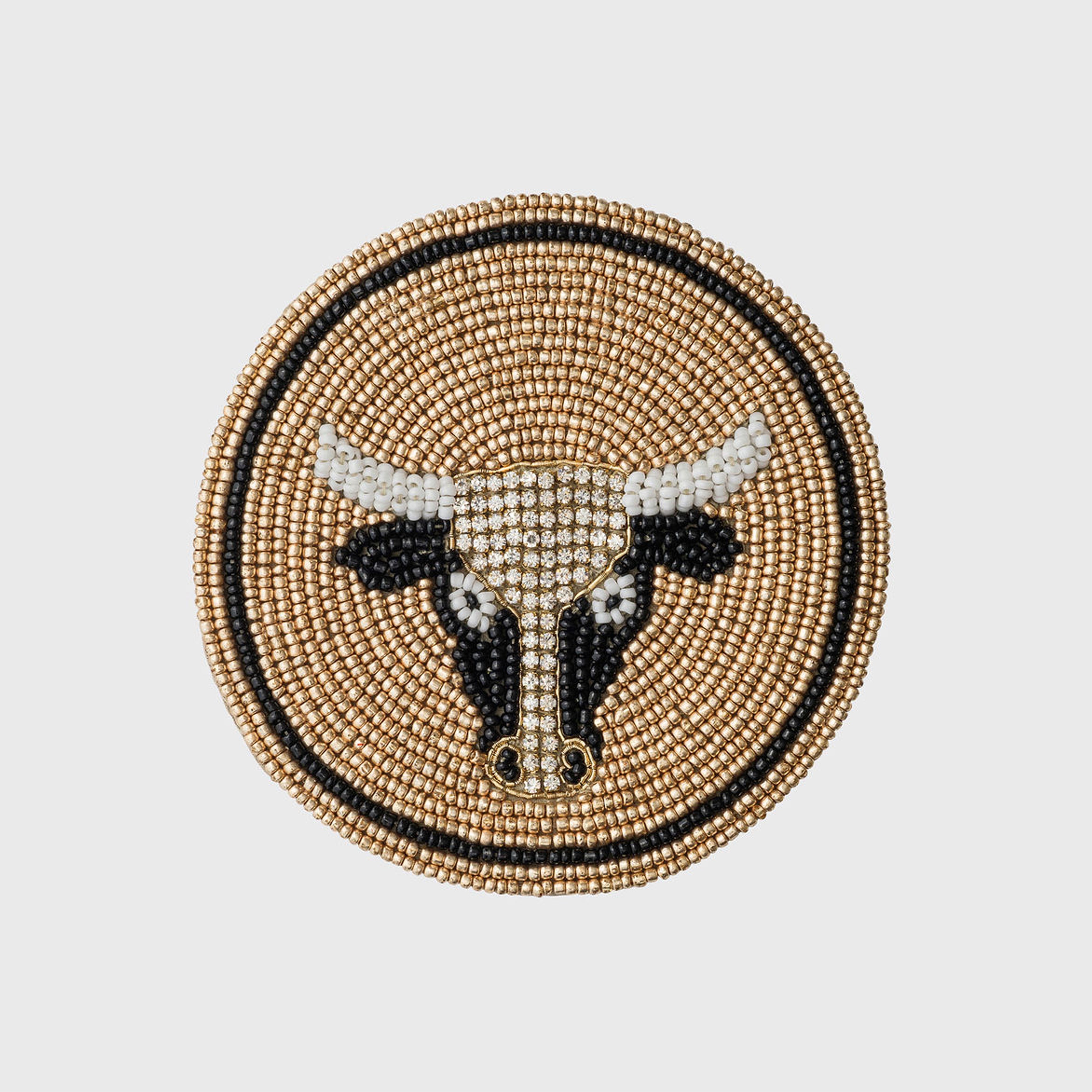 Taurus coasters, set of four