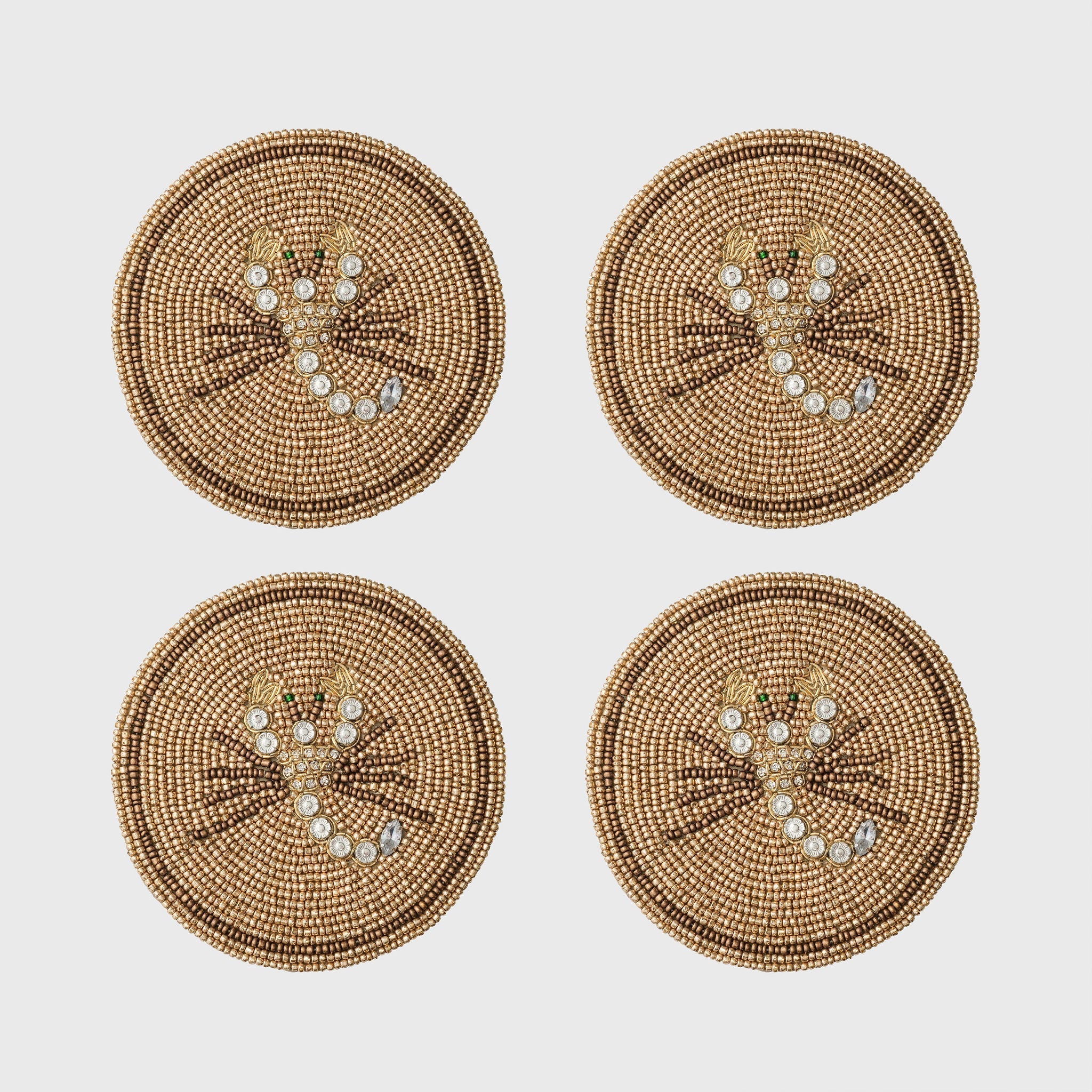 Scorpio coasters, set of four