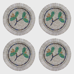 Mistletoe coasters