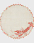 Straw lobster placemat, set of four