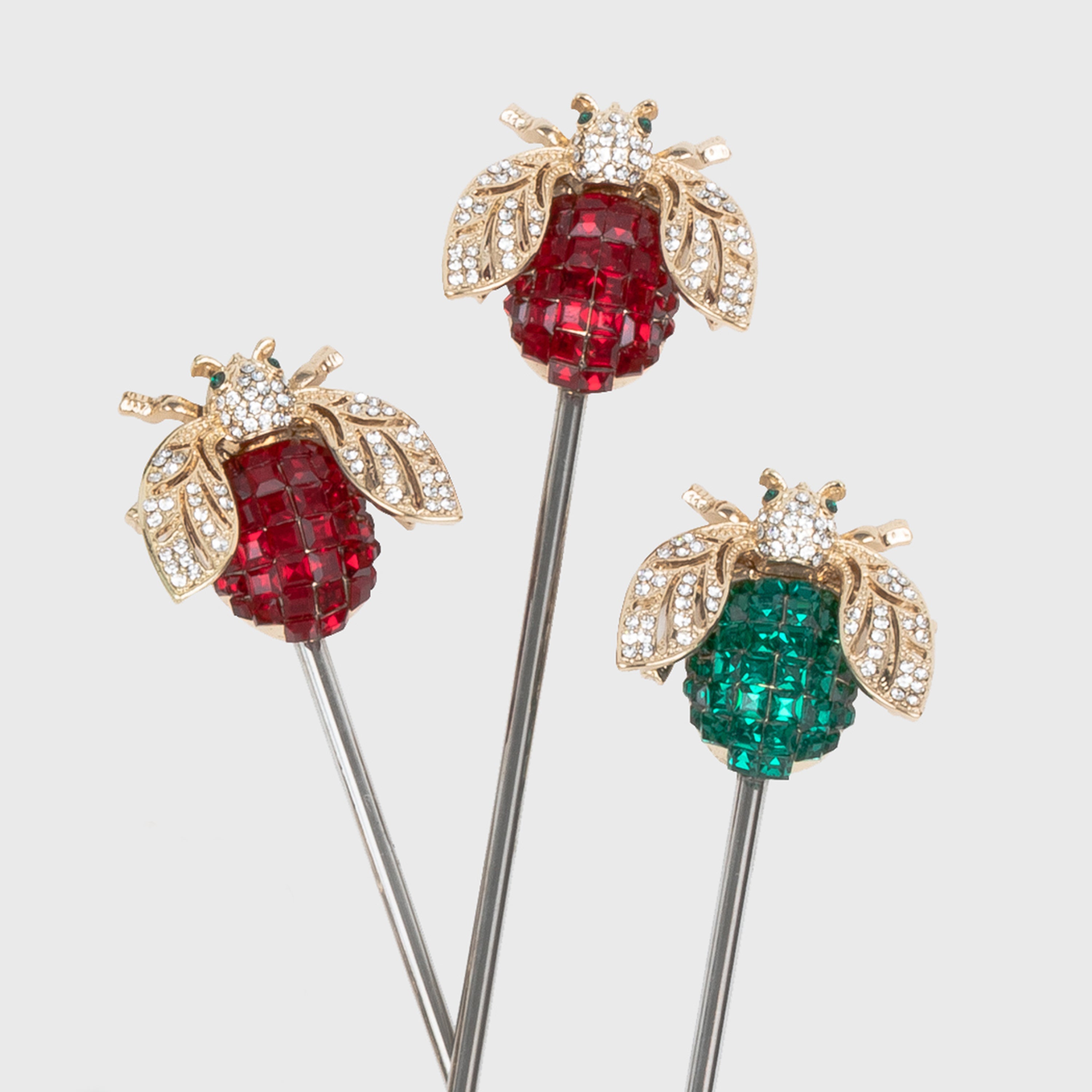 Sparkle bee swizzle sticks