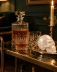 Capiz skull, pearl