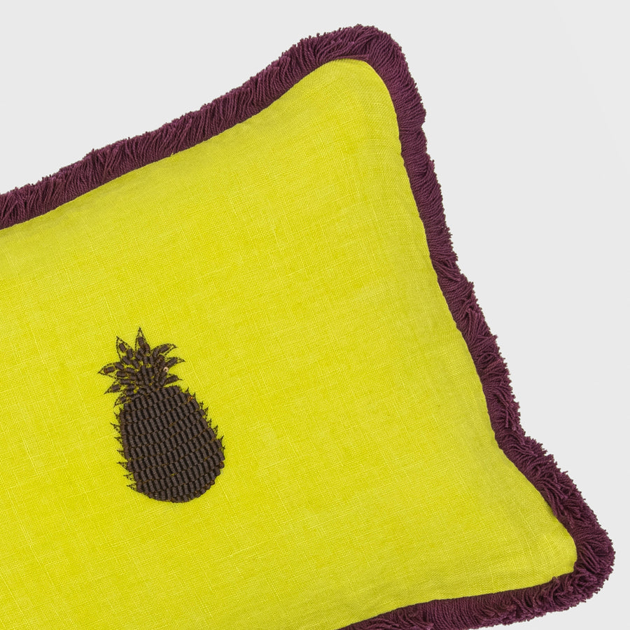 Pineapple pillow, citrine