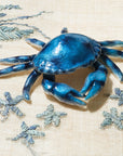 Capiz crab decorative object