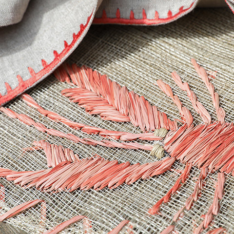 Straw lobster placemat, set of four