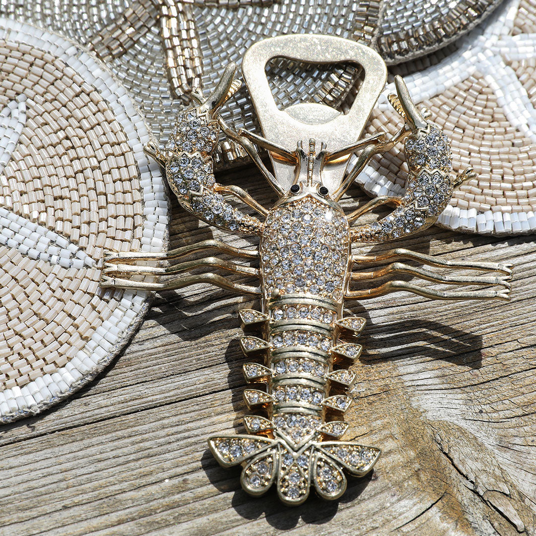 Lobster bottle opener