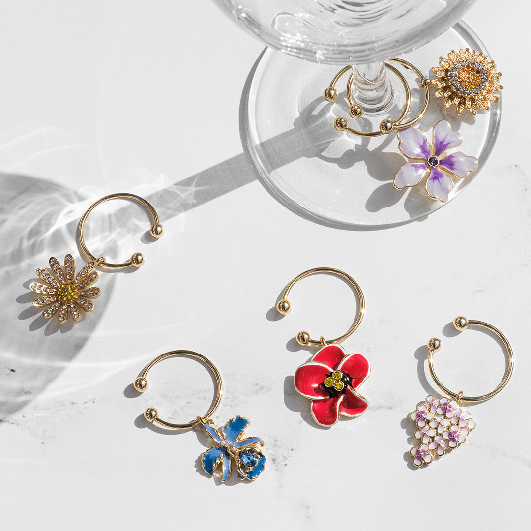 The Met Floral wine charms, LIMITED EDITION