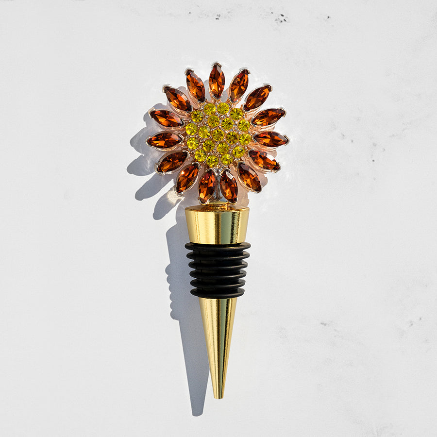 The Met Sunflower wine stopper, LIMITED EDITION