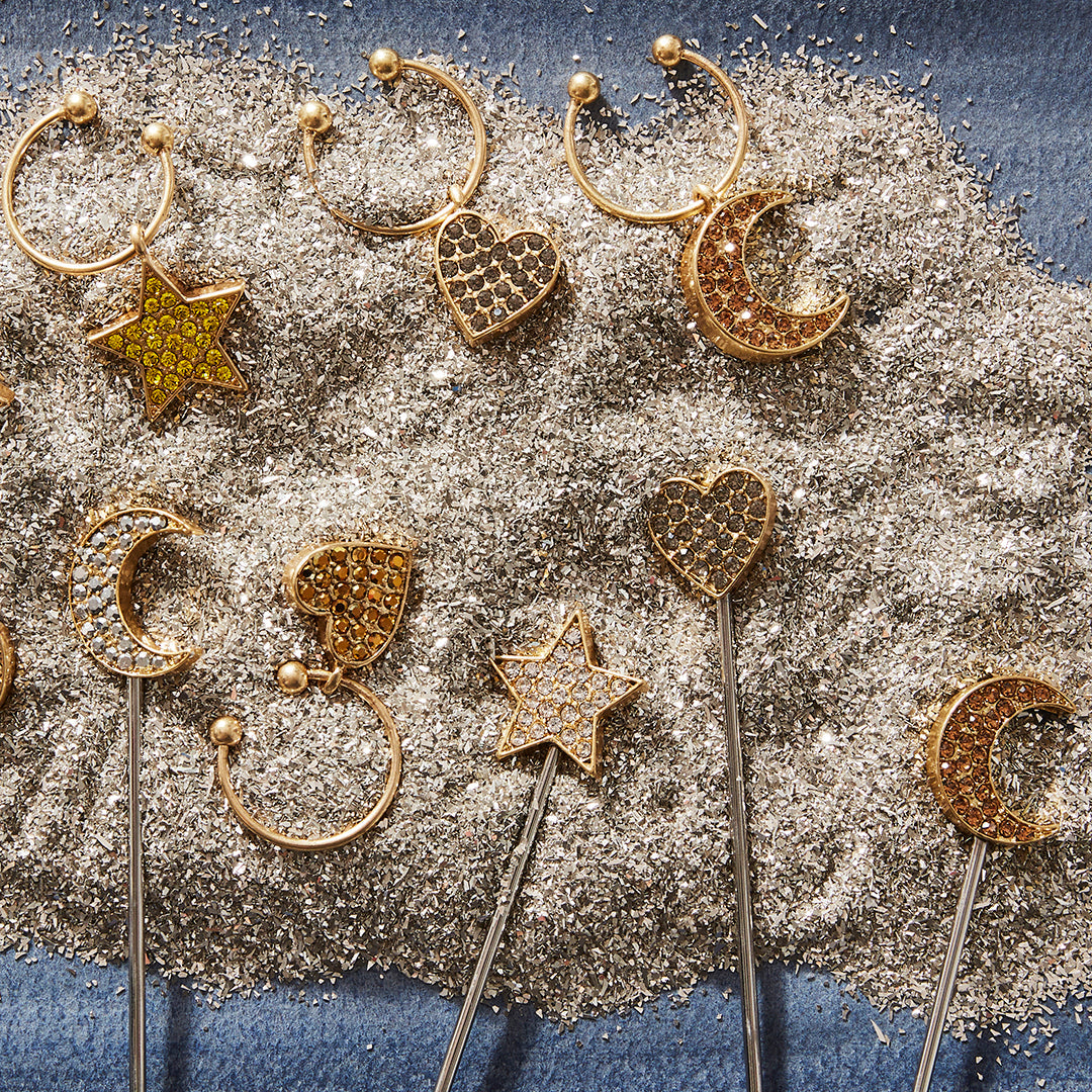 Celestial wine charms