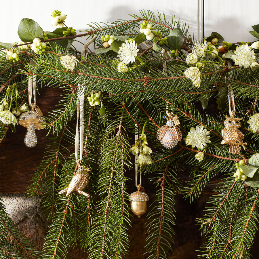 Acorn hanging ornament