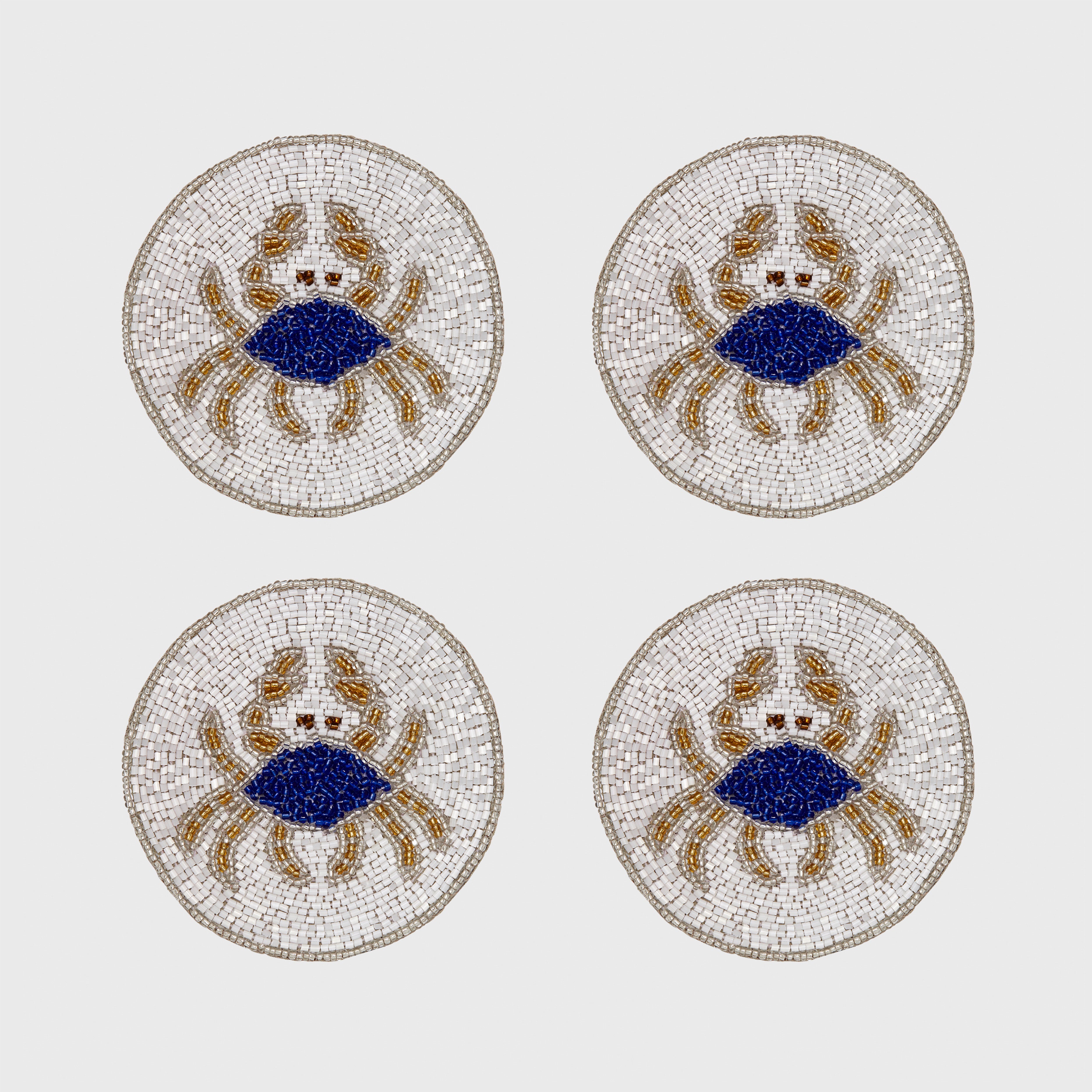 Crab coasters