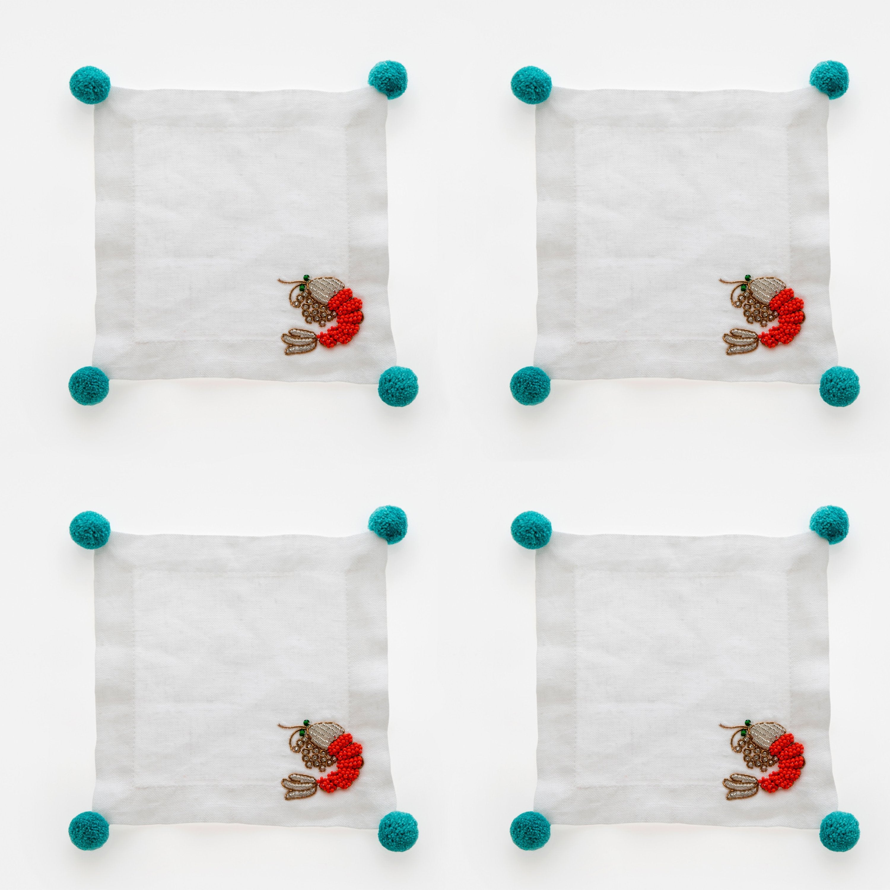 Shrimp cocktail napkins