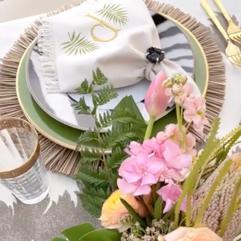 Rustic druzy napkin rings, black, set of four