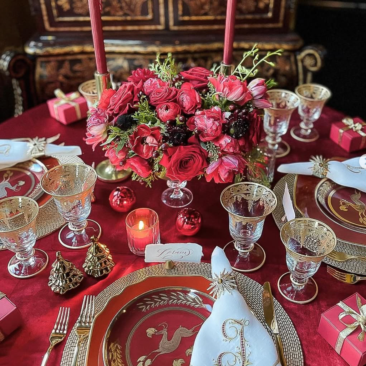 Starburst napkin rings, topaz, set of two