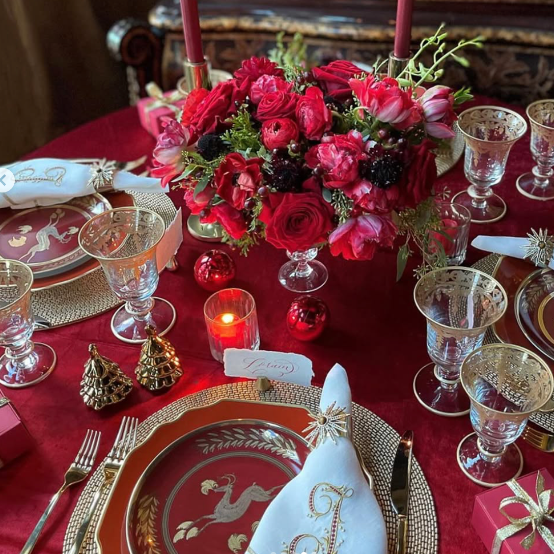 Starburst napkin rings, topaz, set of two