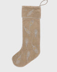Feather stocking , taupe