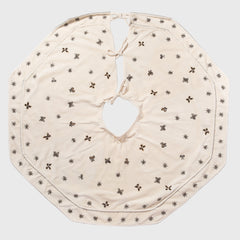 Bow tree skirt, cream