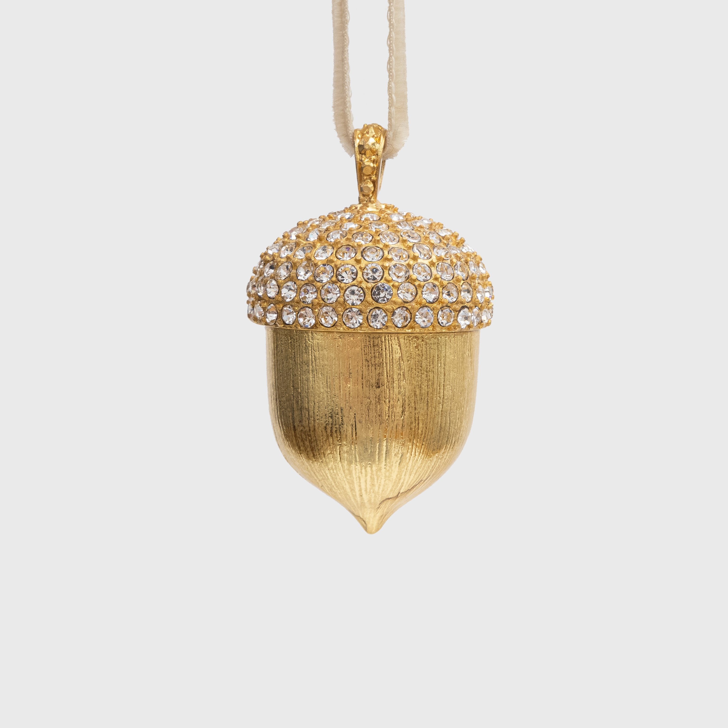 Acorn hanging ornament