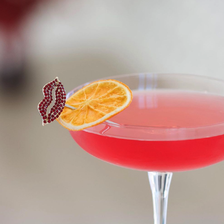 Lucky charm cocktail picks