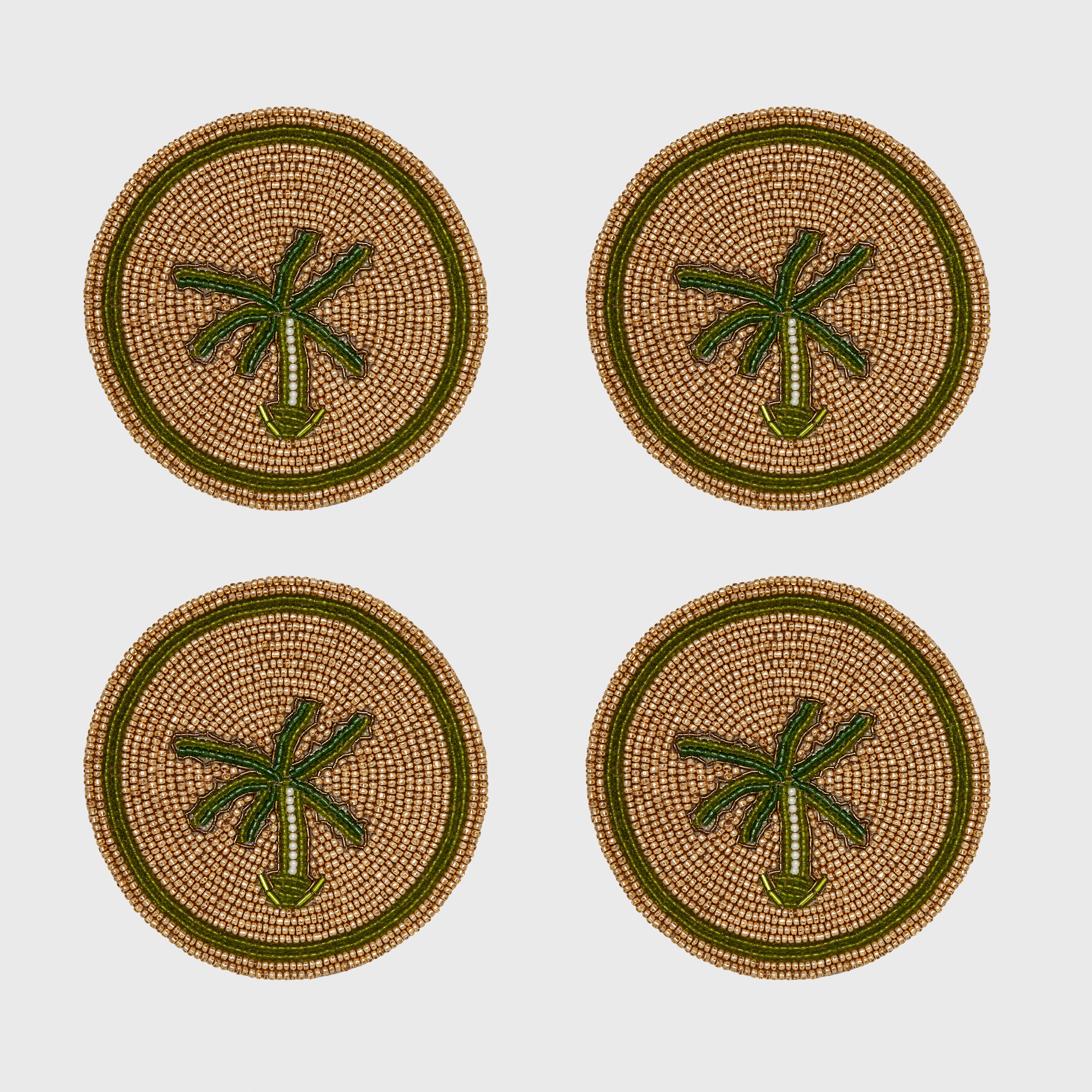 Palm tree coasters