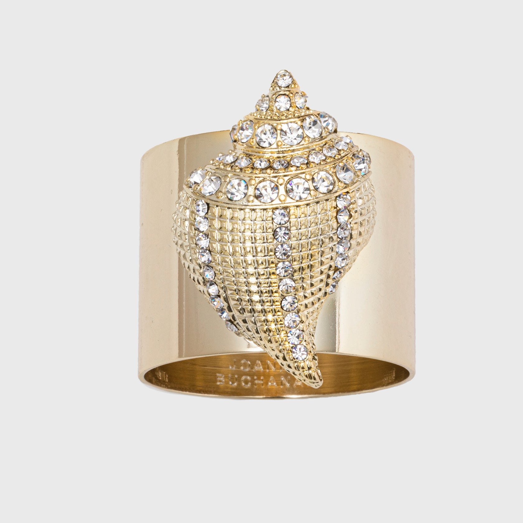 Sparkle Shell Napkin Rings | Set of 2 | Table Setting Decor – Joanna ...