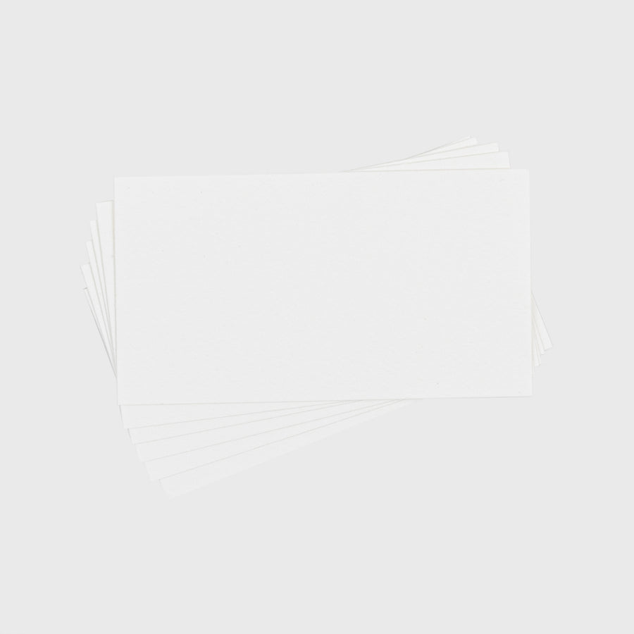 Blank placecards set of forty