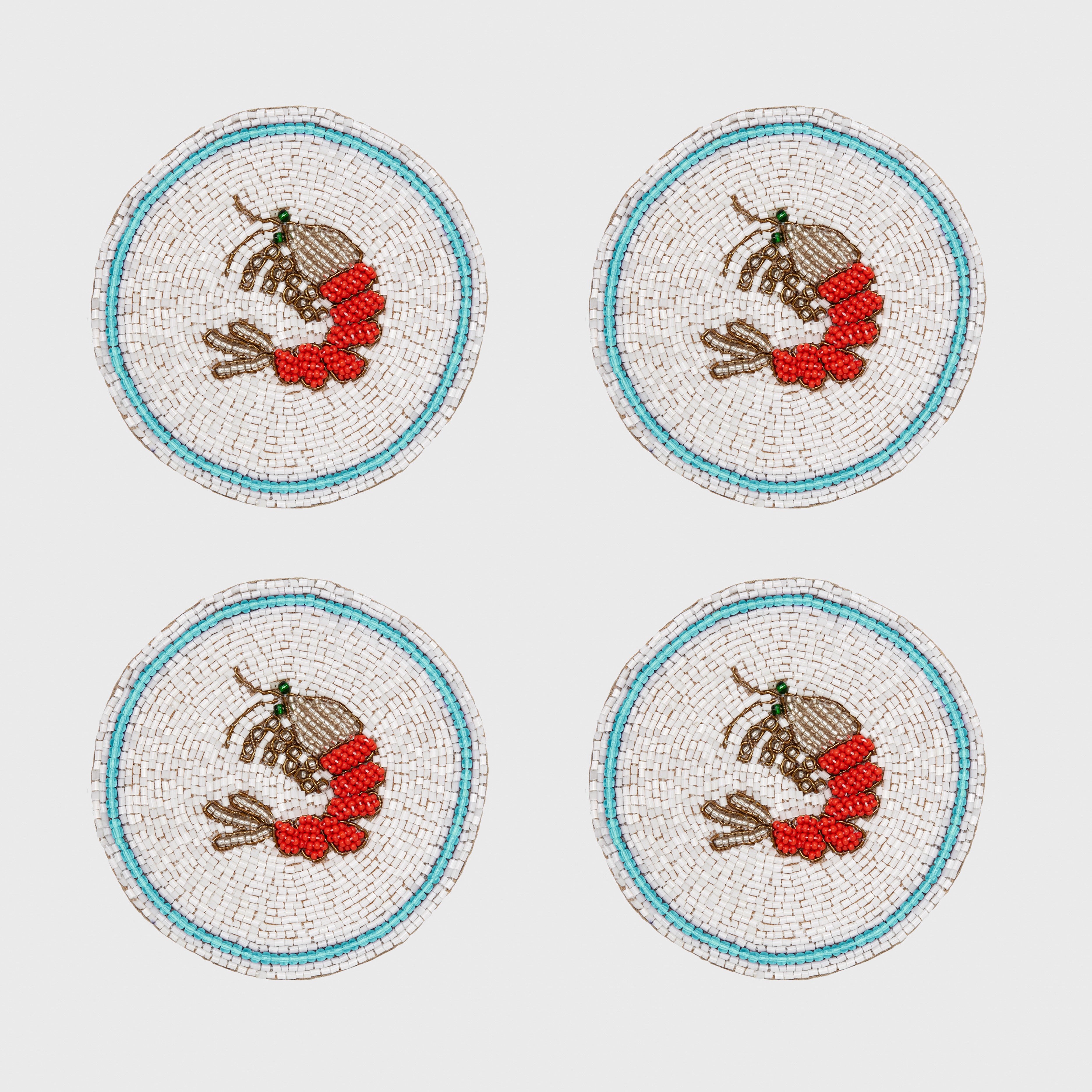 Shrimp coasters
