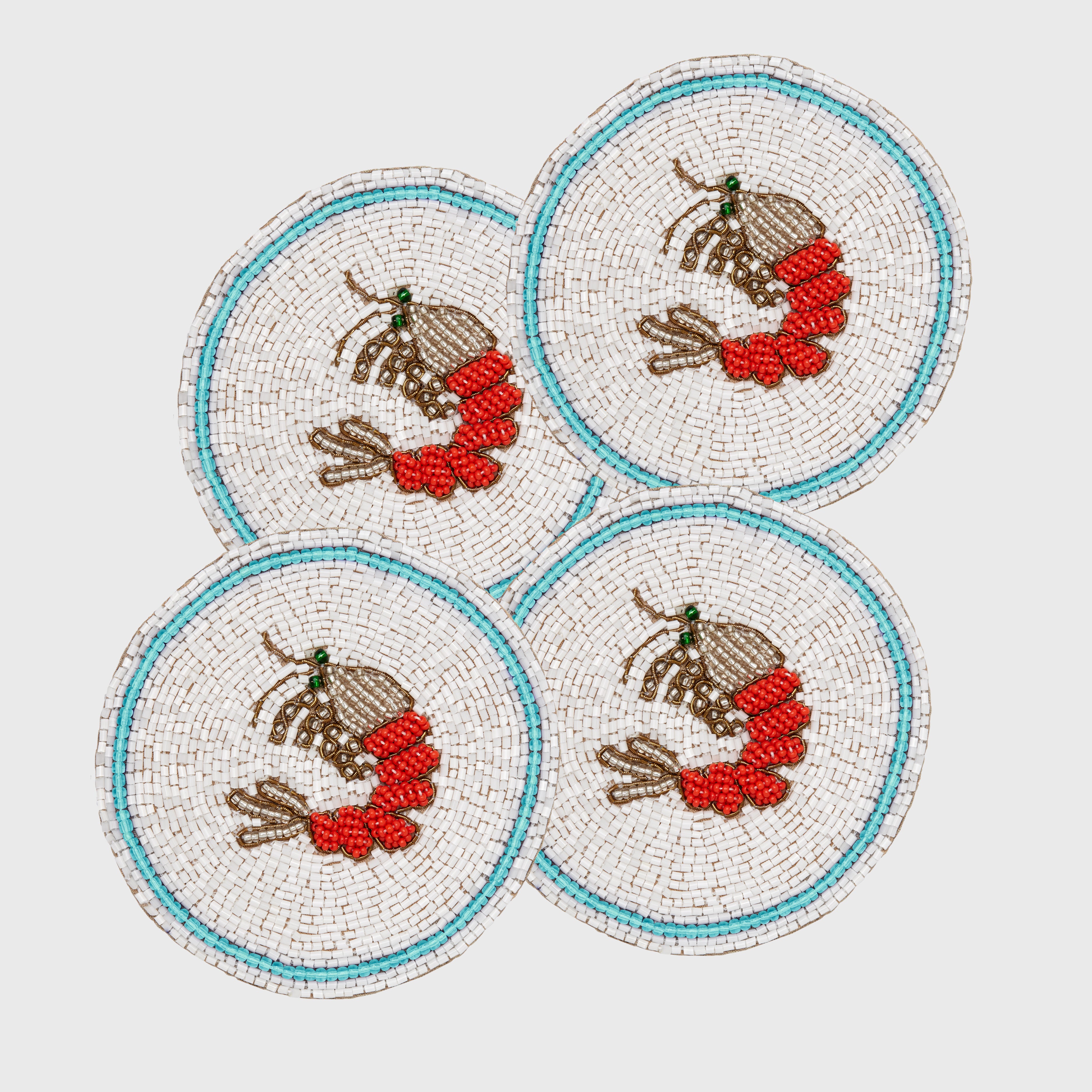 Shrimp coasters